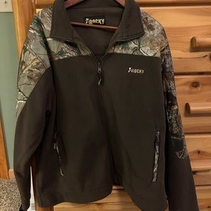 Fleece Camo Jacket